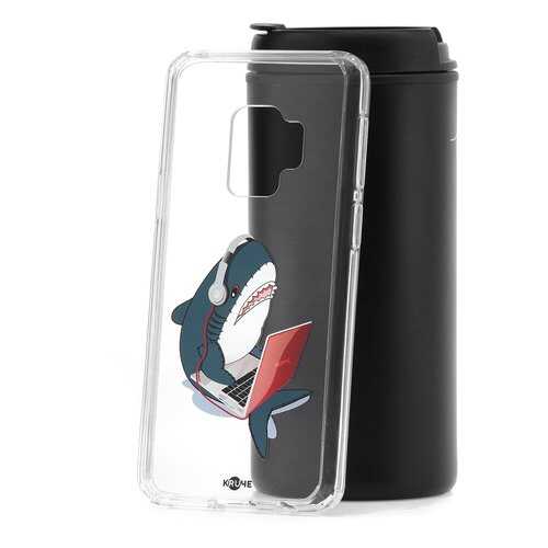 Чехол Samsung Galaxy S9 Kruche Print Акула в МегаФон