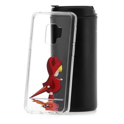 Чехол Samsung Galaxy S9 Kruche Print Девочка с зонтом в МегаФон