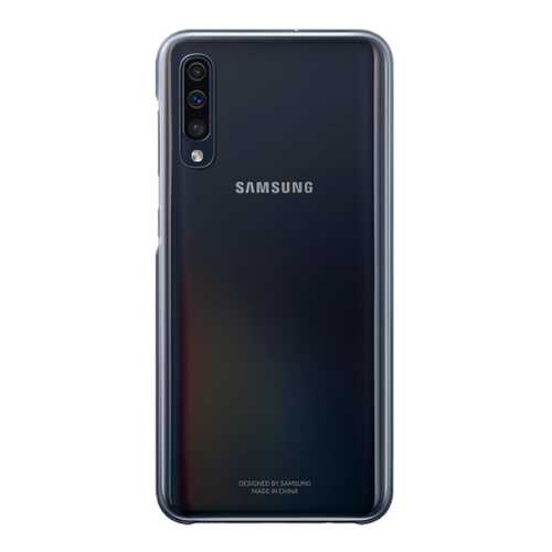 Чехол Samsung Gradation Cover для Galaxy A50 Black в МегаФон