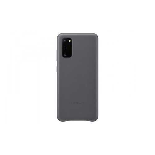 Чехол Samsung Leather Cover X1 для Galaxy S20 Grey в МегаФон