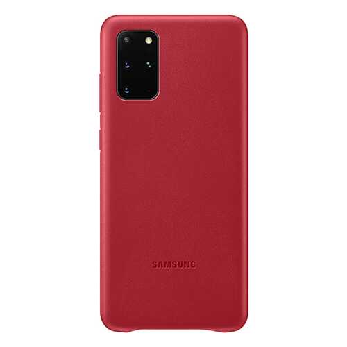 Чехол Samsung Leather Cover Y2 для Galaxy S20+ Red в МегаФон