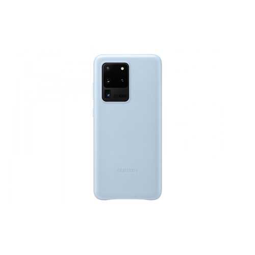 Чехол Samsung Leather Cover Z3 для Galaxy S20 Ultra Sky Blue в МегаФон