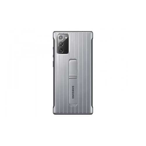 Чехол Samsung Protective Standing Cover для Samsung Galaxy Note 20 серебристый в МегаФон