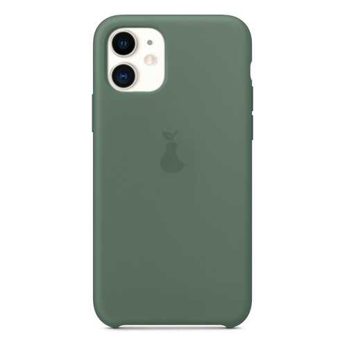 Чехол Silicone Case для iPhone 11, Olive, SCIP11-04-PINE в МегаФон