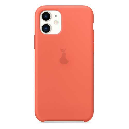 Чехол Silicone Case для iPhone 11, оранжевый, SCIP11-08-CLEM в МегаФон