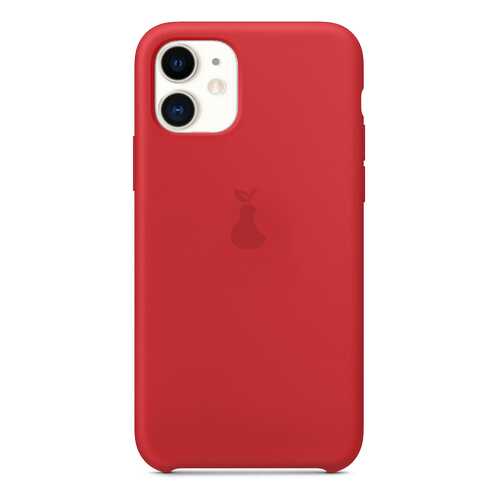 Чехол Silicone Case для iPhone 11 Премиум, красный, SCPQIP11-07-PRED в МегаФон