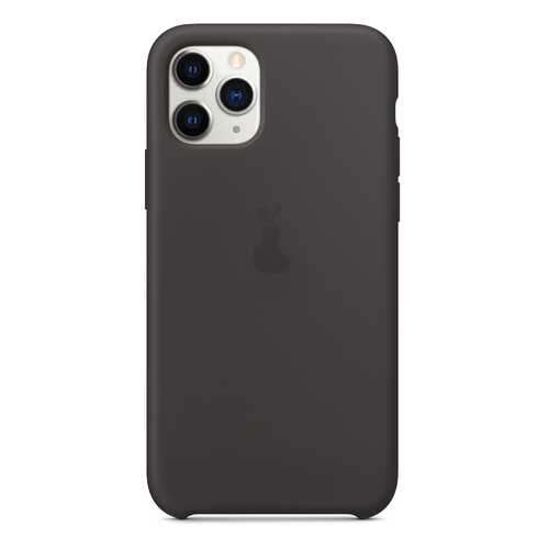 Чехол Silicone Case для iPhone 11 Pro Max, черный, SCIP11PM-18-BLAC в МегаФон