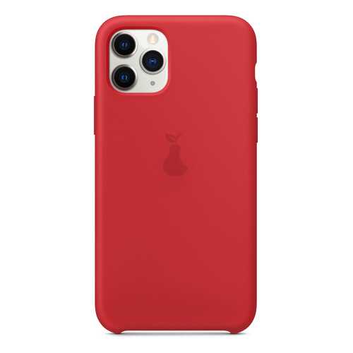 Чехол Silicone Case для iPhone 11 Pro Max Премиум, красный, SCPQIP11PM-07-PRED в МегаФон