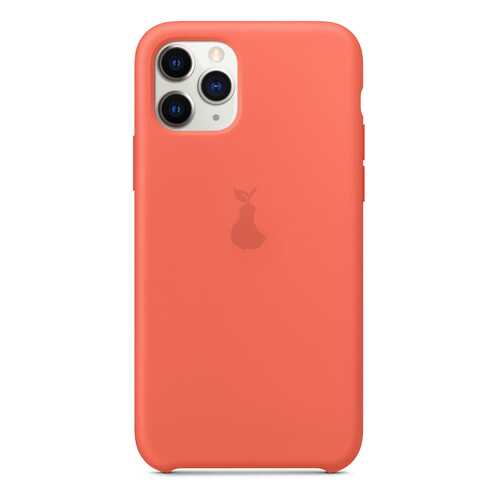 Чехол Silicone Case для iPhone 11 Pro, оранжевый, SCIP11P-08-CLEM в МегаФон