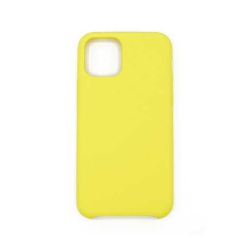 Чехол Silicone case для iPhone 11 Yellow в МегаФон