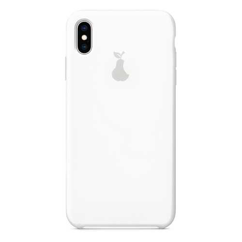 Чехол Silicone Case для iPhone X/XS Премиум, белый, SCPQIPXXS-09-WHIT в МегаФон