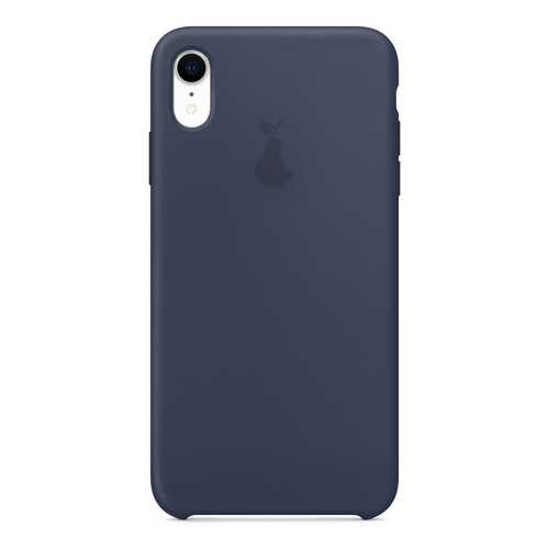 Чехол Silicone Case для iPhone XR, Dark Blue, SCIPXR-08-MIDN в МегаФон