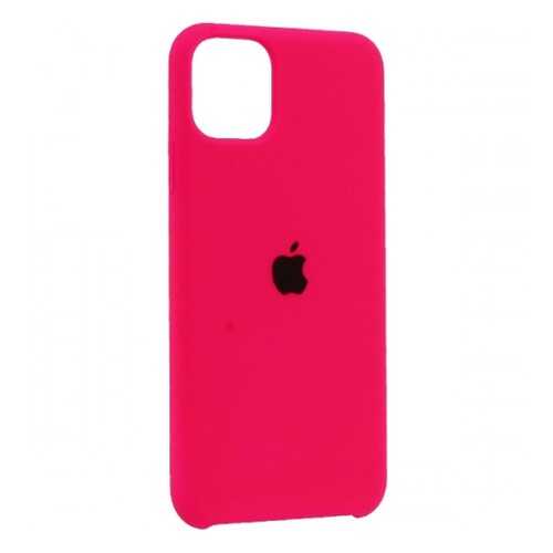 Чехол Silicone Case Lux для iPhone 11Pro Max Кислотно-розовый в МегаФон