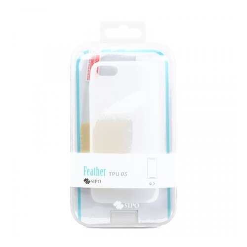 Чехол Sipo Tpu для Apple iPhone 5/5S White в МегаФон