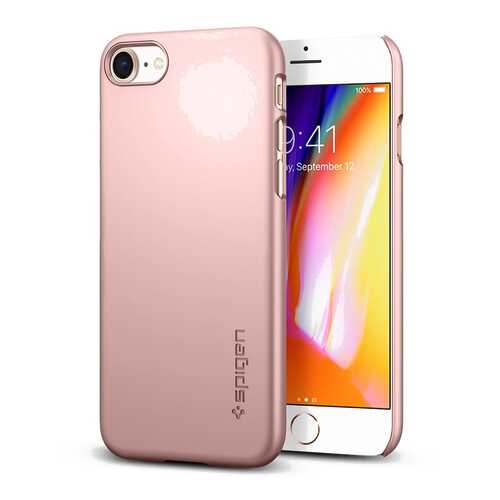 Чехол Spigen Thin Fit для Apple iPhone 8 Rose Gold (054CS22207) в МегаФон