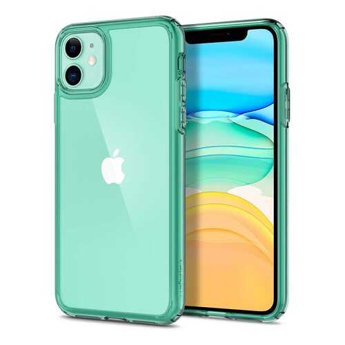 Чехол Spigen Ultra Hybrid (ACS00406) для iPhone 11 (Green) в МегаФон