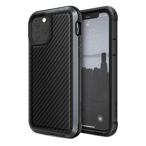 Чехол X-Doria Defense Lux для Apple iPhone 11 Pro Black в МегаФон