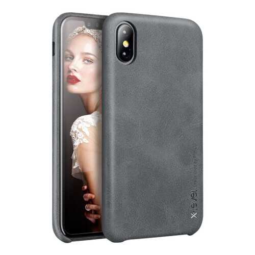 Чехол X-Level Vintage Series для iPhone X / XS Grey в МегаФон