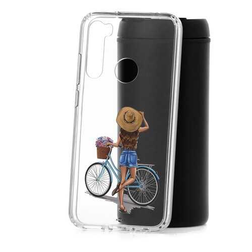 Чехол Xiaomi Redmi Note 8 Kruche Print Велосипедная прогулка в МегаФон