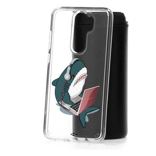 Чехол Xiaomi Redmi Note 8 Pro Kruche Print Акула в МегаФон