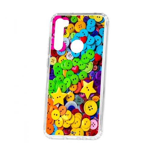 Чехол Xiaomi Redmi Note 8T Kruche Print Пуговки в МегаФон