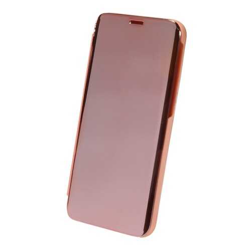 Чехол Zibelino Clear View для Samsung A80/ A90 Gold/Pink в МегаФон