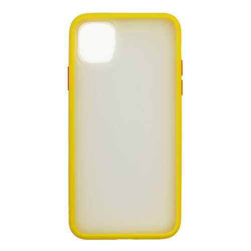 Чехол Zibelino Plastic Matte для Apple iPhone 11 Pro Max Yellow в МегаФон