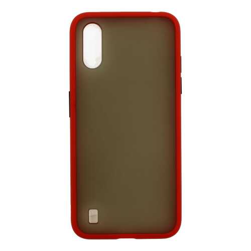 Чехол Zibelino Plastic Matte для Samsung Galaxy A01 (A015) Red в МегаФон