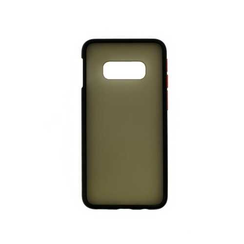 Чехол Zibelino Plastic Matte для Samsung Galaxy S10e Black в МегаФон