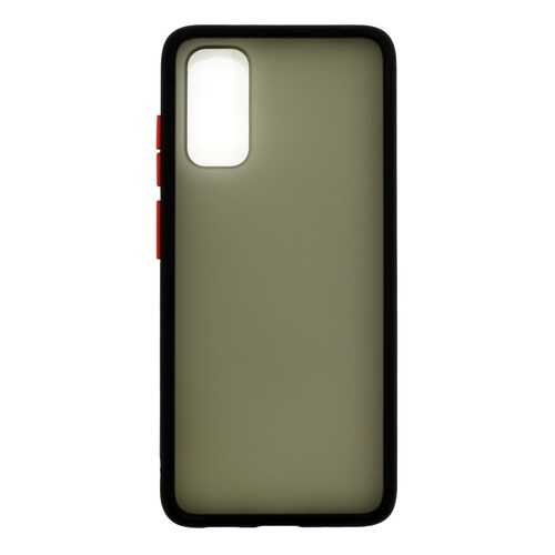 Чехол Zibelino Plastic Matte для Samsung Galaxy S20 Black в МегаФон