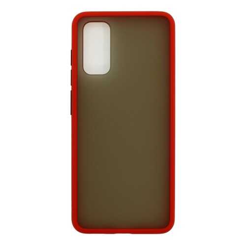 Чехол Zibelino Plastic Matte для Samsung Galaxy S20 Red в МегаФон