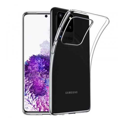 TPU Чехол Ultrathin Series 0,33mm для Samsung Galaxy S20 Ultra Clear в МегаФон