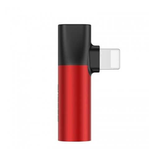 Аудио-переходник Baseus L43 Lightning (input) for Lightning Red в МегаФон