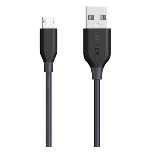 Кабель Anker powerline microUSB 3м Black в МегаФон