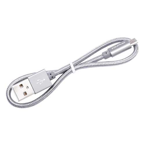 Кабель Awei CL-10 microUSB 0,3м Grey в МегаФон