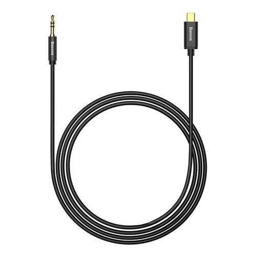 Кабель Baseus Aux (Jack 3.5)-Type-C Yiven Black 1.2m в МегаФон