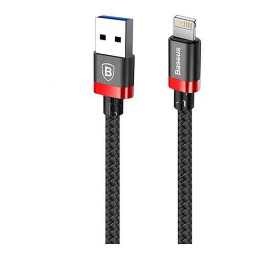 Кабель Baseus Golden Belt Series USB Cable Lightning Black/Red 1.5m в МегаФон