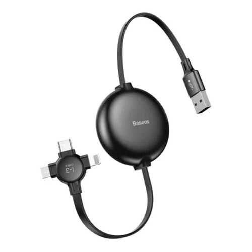 Кабель Baseus Little Octopus Lightning 1.05m Black в МегаФон