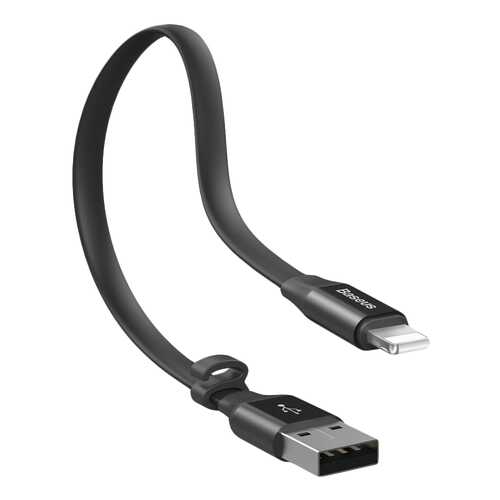Кабель Baseus Nimble IP Portable Lightning 0,23м Black (CALMBJ-B01) в МегаФон