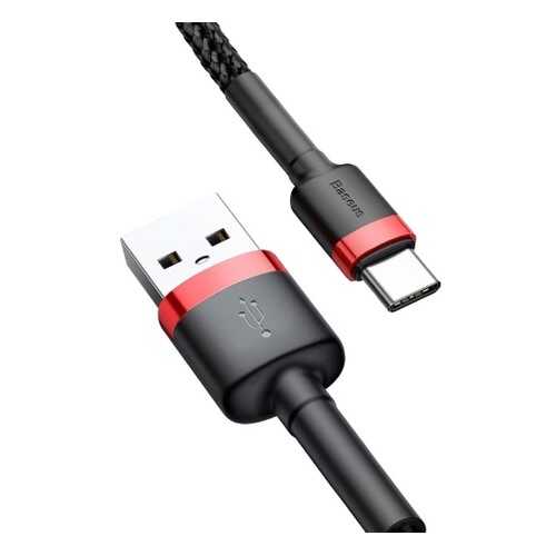 Кабель Baseus Type-C 0.5m Red/Black/Black в МегаФон