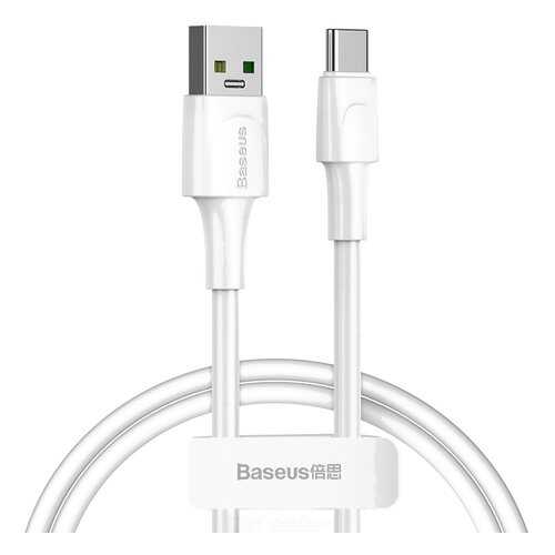 Кабель Baseus USB-Type-C White Quick Charging White 2m 5A в МегаФон