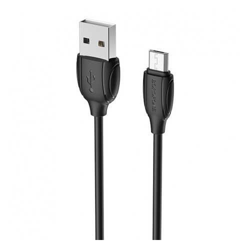 Кабель Borofone BX19 microUSB 1м Black в МегаФон