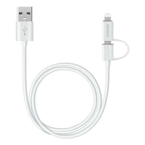 Кабель Deppa 72203 microUSB 1,2м White в МегаФон