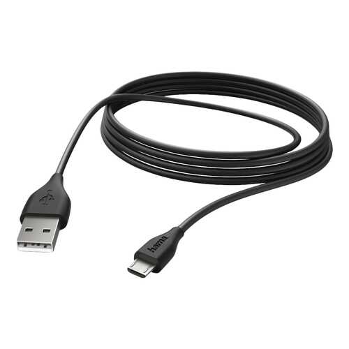 Кабель Hama 173788 microUSB 3м Black в МегаФон