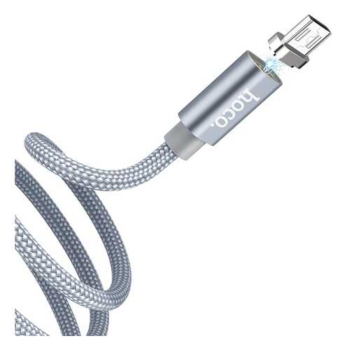 Кабель Hoco U40A USB - micro USB 1м Grey в МегаФон