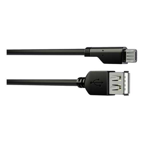 Кабель InterStep microUSB 1м Black в МегаФон