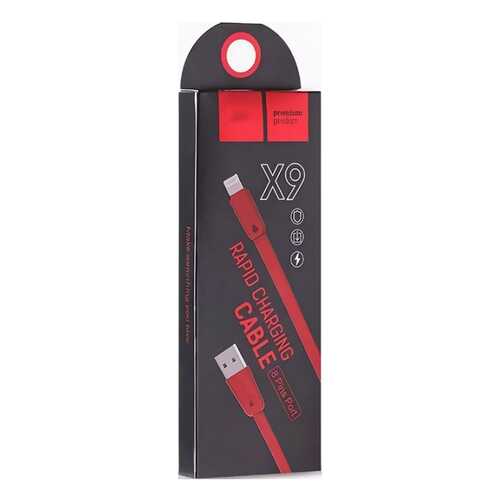 Кабель NoName X9 USB - 8 pin, 2м Red в МегаФон