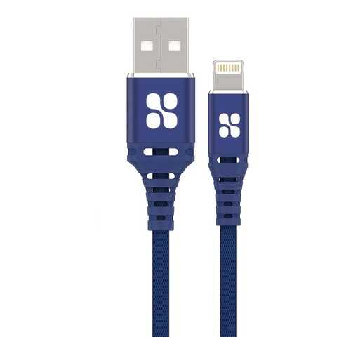 Кабель Promate NerveLink-i2 Lightning MFI (2m) Blue в МегаФон