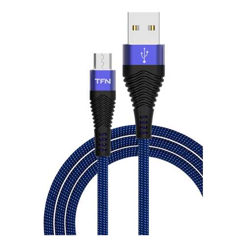 TFN кабель microUSB forza 1.0m blue-blc в МегаФон