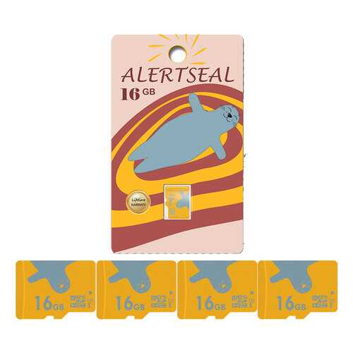 Карта памяти Alertseal microSDHC Class 10 U3 16GB 5шт в МегаФон